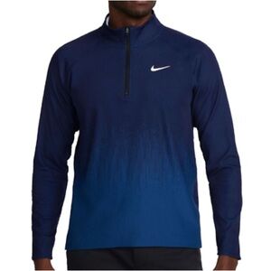 NWT! Nike Golf Men's Tour Dri-FIT ADV 1/4 Zip LS Top FD5833-410 Sz XXL
